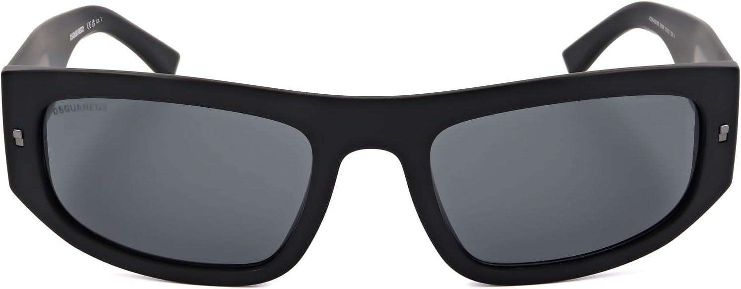 Amazon | DSQUARED2 ICON 0016/S 807 BLACK 57/21/135 男性用